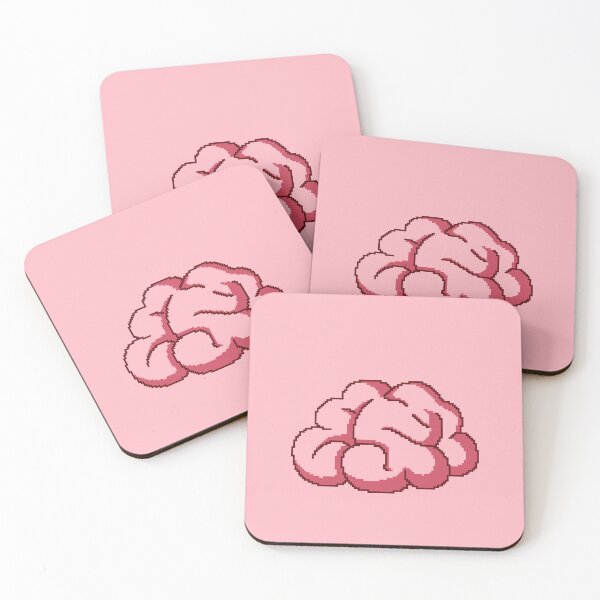 Item preview, brain pixel art  designed and sold by Bacteria ...