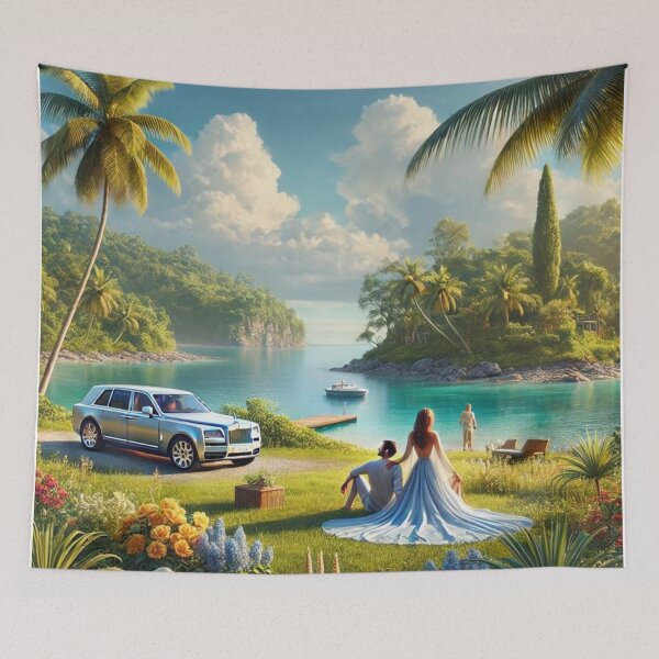 Item preview, Island Serenity: A Private Escape with Nature and Luxury designed and sold by Meta2Physical.