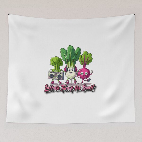 Item preview, Lettuce turnip the beet - Funny Veggies, Healthy Living and Eating designed and sold by DesignbyJanja.