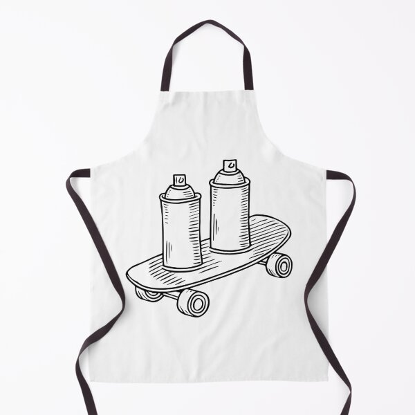 Item preview, spray paint cans with skateboard designed and sold by rasagamastore.