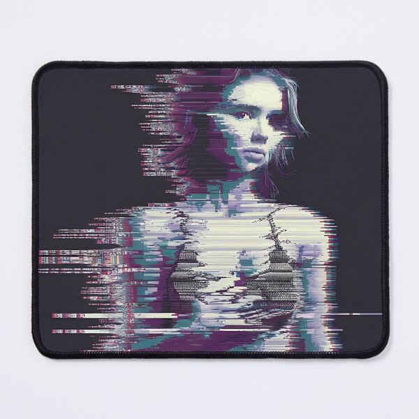 Item preview, Abstract Woman Pixel Sorting Glitch designed and sold by Vicky021.