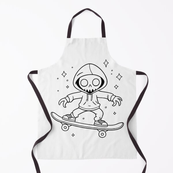 Item preview, Zombie with hoodie playing skateboard designed and sold by rasagamastore.