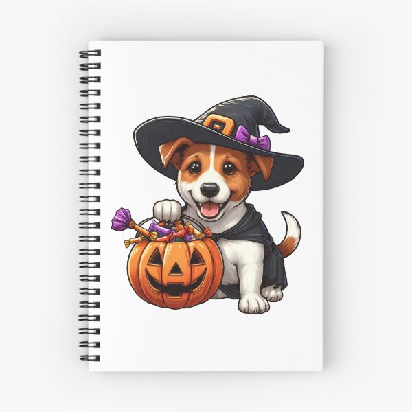 Item preview, Perro Jack Russell Terrier Halloween designed and sold by doodIllustrate.