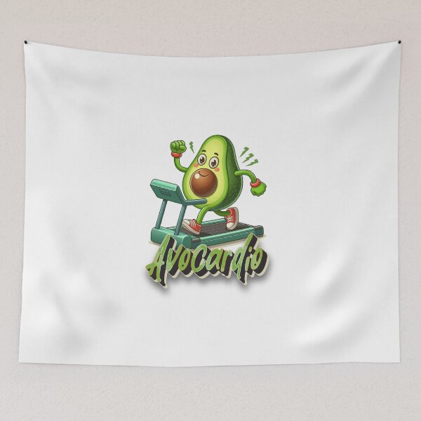 Item preview, Avocardio - Funny Avocado, Healthy Living and Eating designed and sold by DesignbyJanja.