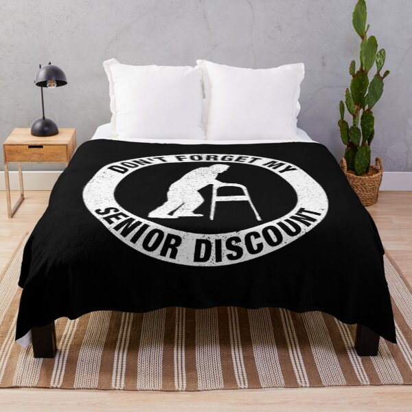 Item preview, Don't Forget My Senior Discount - Funny Old People designed and sold by viunziameriza.
