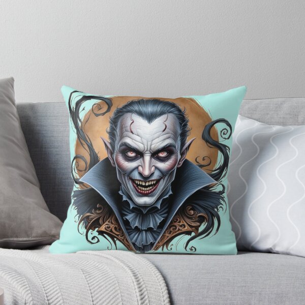 Item preview, A creepy looking man with red eyes and a wicked smile designed and sold by PWDigitalArt.