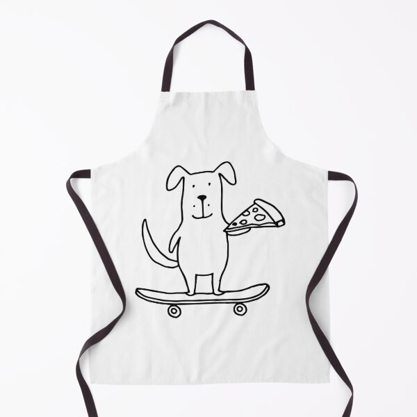 Item preview, Dog hold pizza with playing a skateboard designed and sold by rasagamastore.