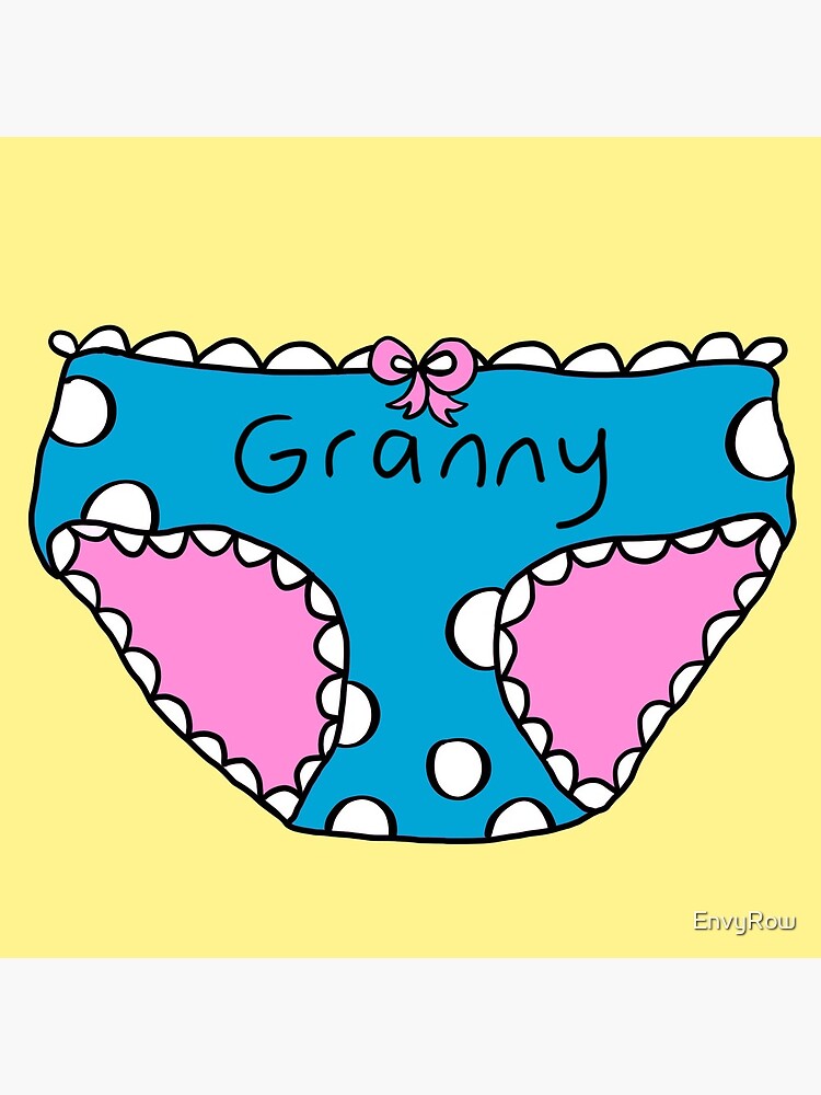 Granny pants | Poster