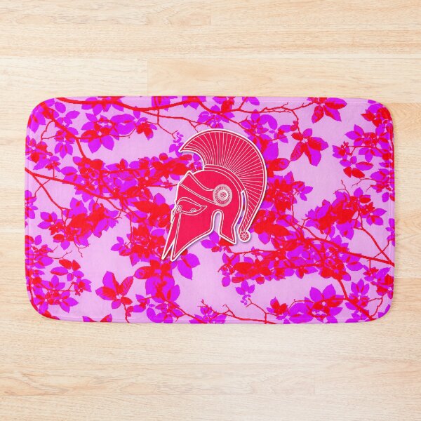 Item preview, Spartan worrier blood floral pattern designed and sold by SueKnox.