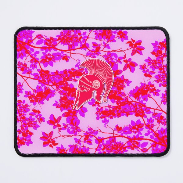 Item preview, Spartan worrier blood floral pattern designed and sold by SueKnox.