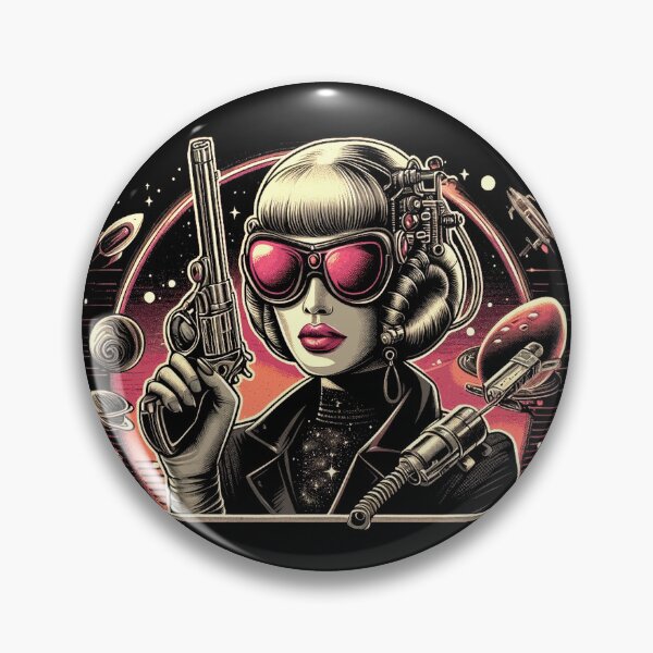 Item preview, 80s Sci-Fi Woman designed and sold by PulpVintage.