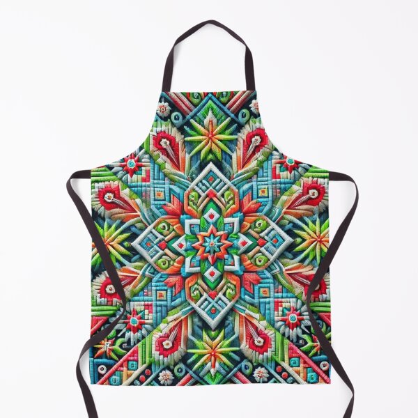 Item preview, Abstract Tribal Ikat Woven Christmas Star Design designed and sold by TribalioDesigns.