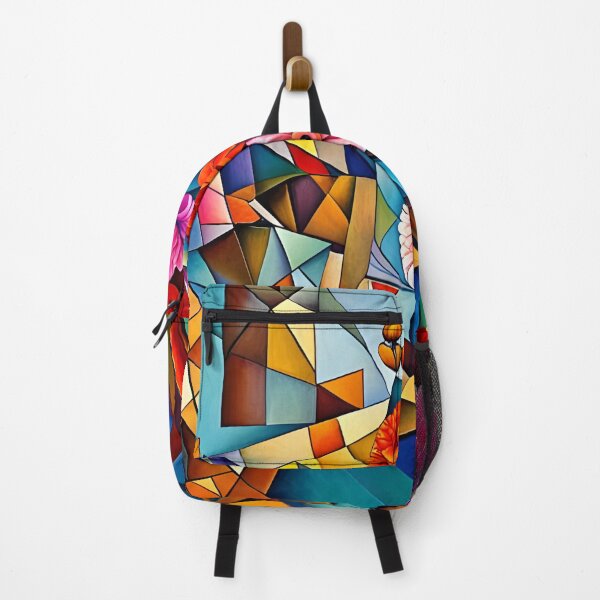 Item preview, Vibrant Cubist Style Flowers designed and sold by Gingezel.