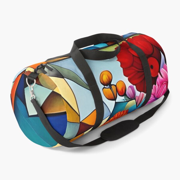 Item preview, Vibrant Cubist Style Flowers designed and sold by Gingezel.