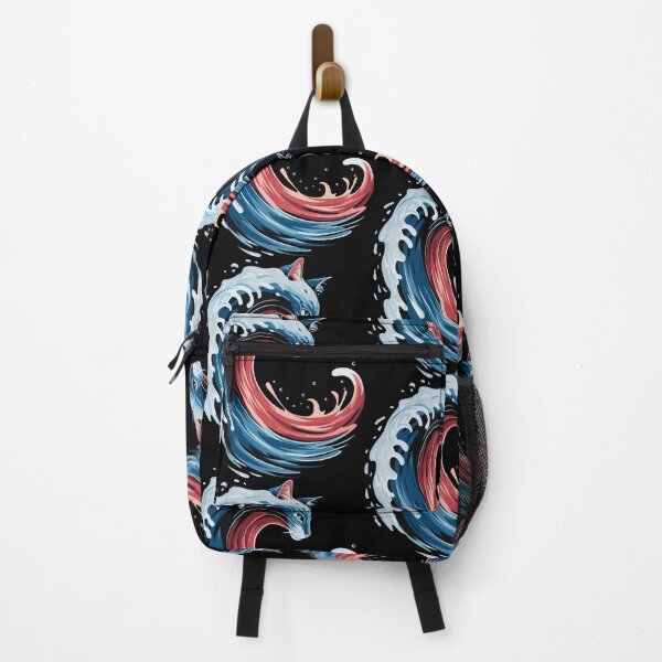 Item preview, Blue Cat Wave for Kamala Artistic Design designed and sold by NexaArts.