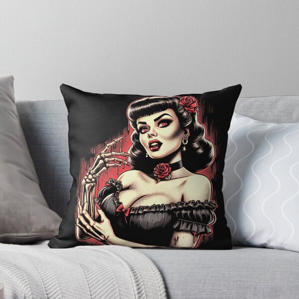 Item preview, Creepy Hot Pin-up designed and sold by PulpVintage.