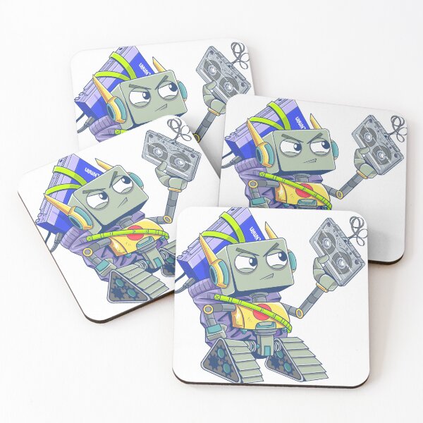 Item preview, RetroBot - Nostalgic Tech Warrior designed and sold by DZRart.