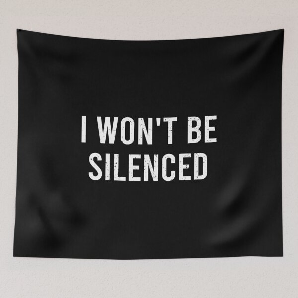 Item preview, I Won't Be Silenced designed and sold by zhilwahesani.