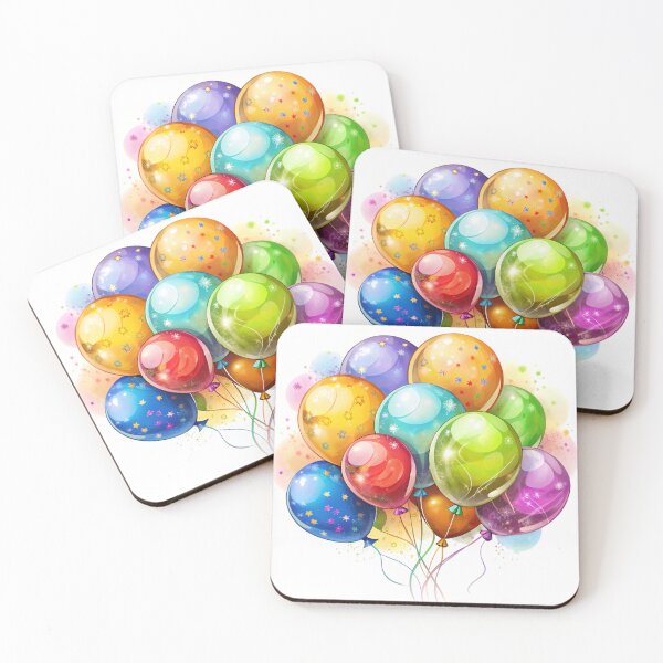 Item preview, Bright balloons for birthday designed and sold by Erik Visnievskij.
