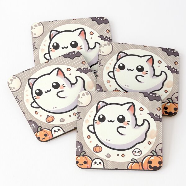 Item preview, halloween cat designed and sold by MJShop18.