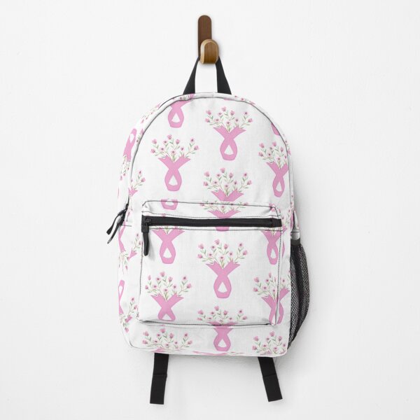 Item preview, Pink Ribbon with Flowers Cancer Awareness designed and sold by Tetete.