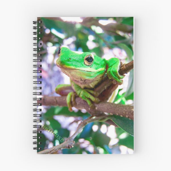 Item preview, Smiling Green Treefrog designed and sold by TrishAbyss.