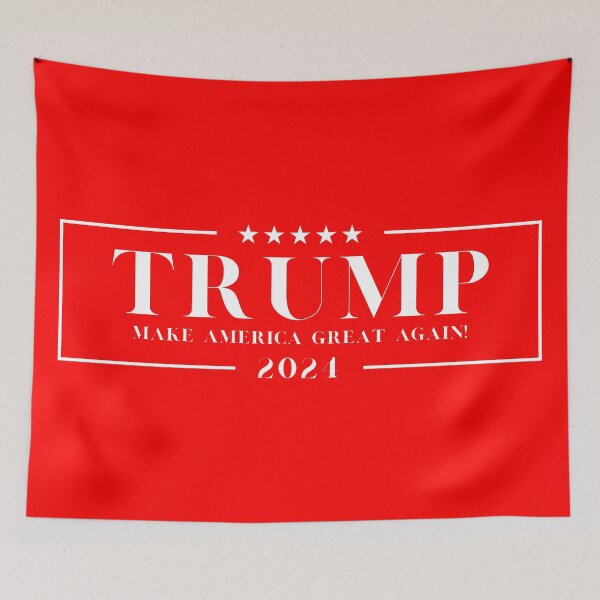Item preview, WHITE ON RED_VERSION 1/3: TRUMP | 2024 | MAKE AMERICA GREAT AGAIN designed and sold by centimentallife.