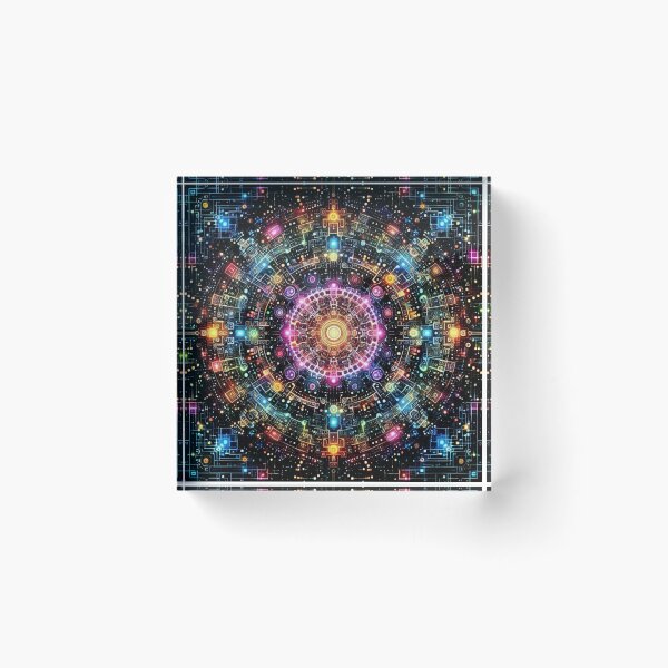 Item preview, Psychedelic Tech AI designed and sold by Myra365Art.