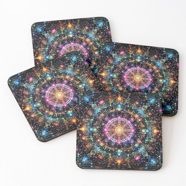 Item preview, Psychedelic Tech AI designed and sold by Myra365Art.