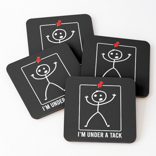 Item preview, Under A Tack - Funny Stick Figure designed and sold by zhilwahesani.