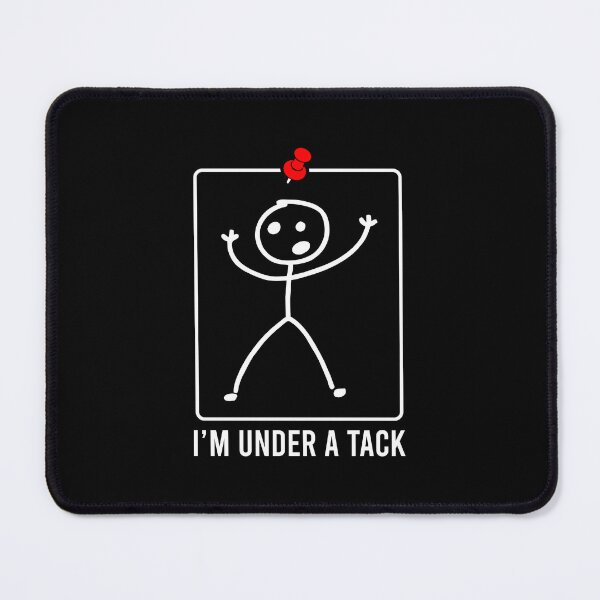 Item preview, Under A Tack - Funny Stick Figure designed and sold by zhilwahesani.