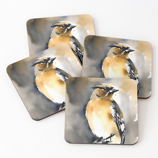 Item preview, Cedar waxwing designed and sold by Topher Gallo.