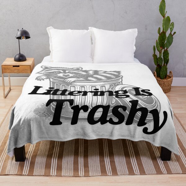 Item preview, Littering Is Trashy designed and sold by TheLastGarden.