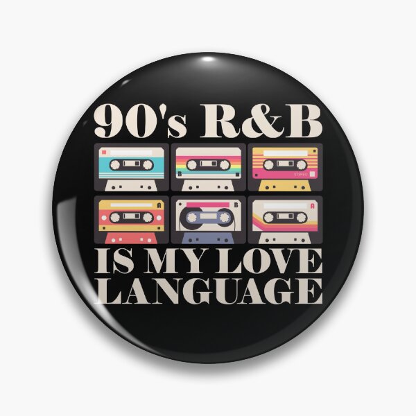 Artikelvorschau, 90er R&B Is My Love Language Kassettenband 90er R&B Ausrüstung entworfen und verkauft von DynamicDesign.