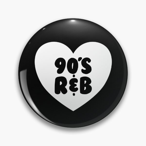 Item preview, Love 90's R&B Red Heart Vintage Music Love 90's R&B Gear designed and sold by DynamicDesign.