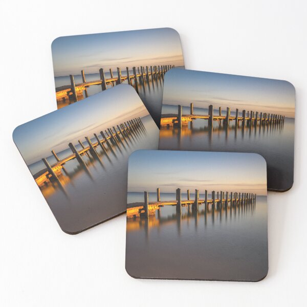 Item preview, Sunrise at the Quindalup Jetty designed and sold by Jan Fijolek.
