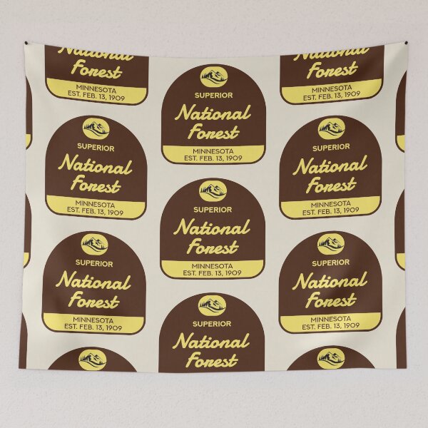 Item preview, Vintage Superior National Forest designed and sold by RabbitK.