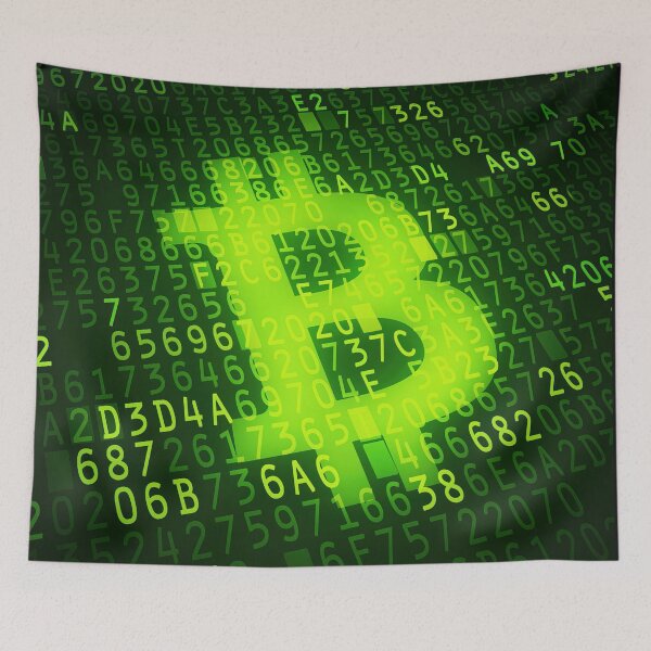Item preview, Green Bitcoin designed and sold by MorningFive.