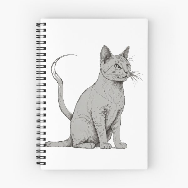 Item preview, Stretching Cat - Minimalist Line Art Sticker designed and sold by ARTLinger.