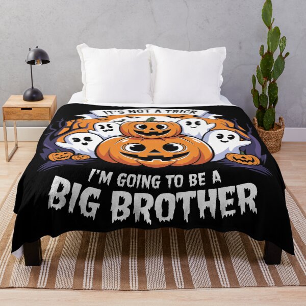 Item preview, It's Not a Trick, I'm Going to Be a Big Brother - Halloween Big Brother Announcement designed and sold by NexaArts.