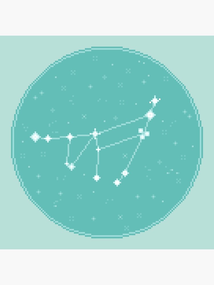 8bit Constellations: Capricorn by sp8cebit