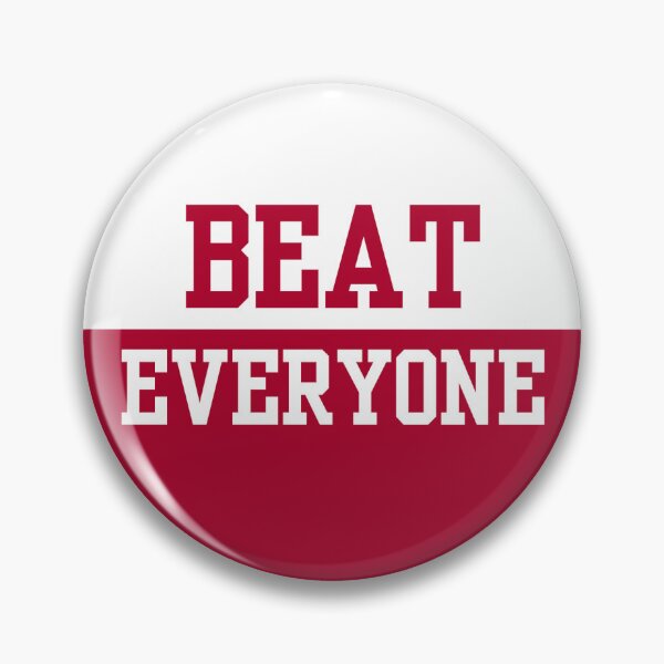 Item preview, Beat everyone button designed and sold by amorales98.