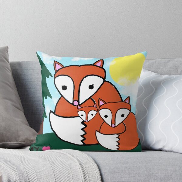 Item preview, Fox family by Alyssa Y designed and sold by Barktoonz.
