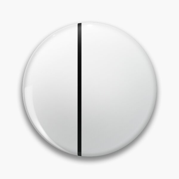 Item preview, "Thin Black Line, Slightly Off Center" designed and sold by HuzzaCreative.