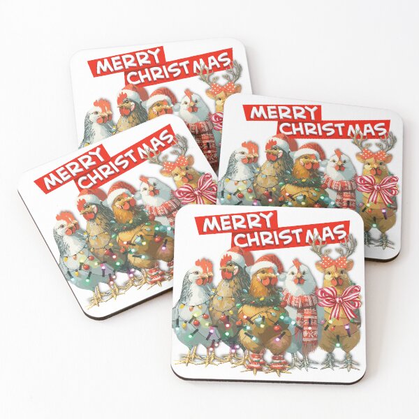 Item preview, Merry Chickmas t-shirt  Chickens  designed and sold by elliejimprints.