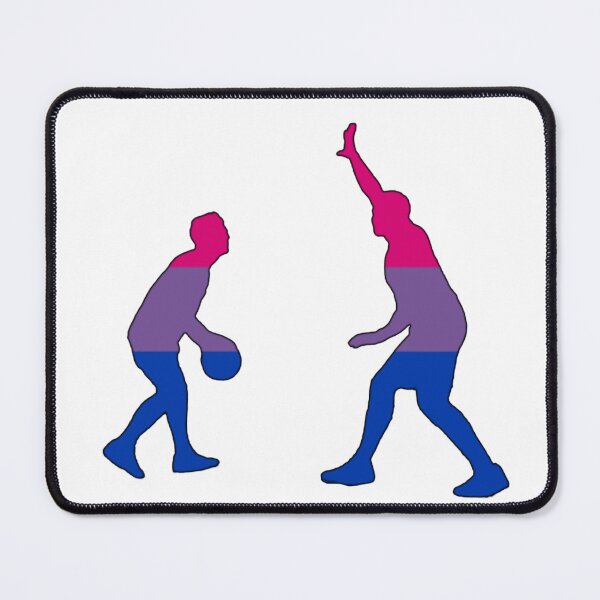 Item preview, Buddie Basketball Silhouette (bi) designed and sold by RuthandRose.