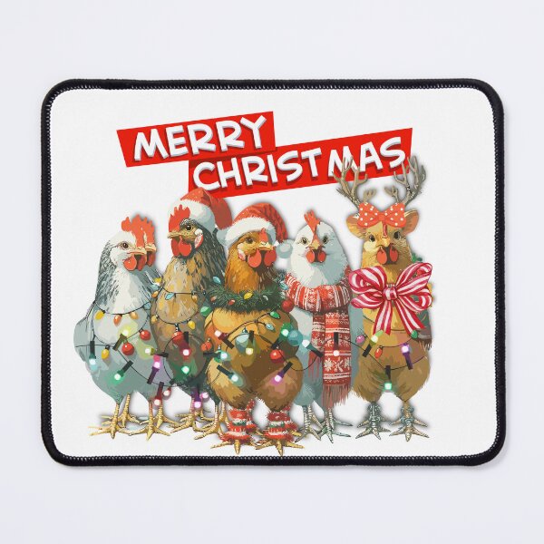 Item preview, Merry Chickmas t-shirt  Chickens  designed and sold by elliejimprints.