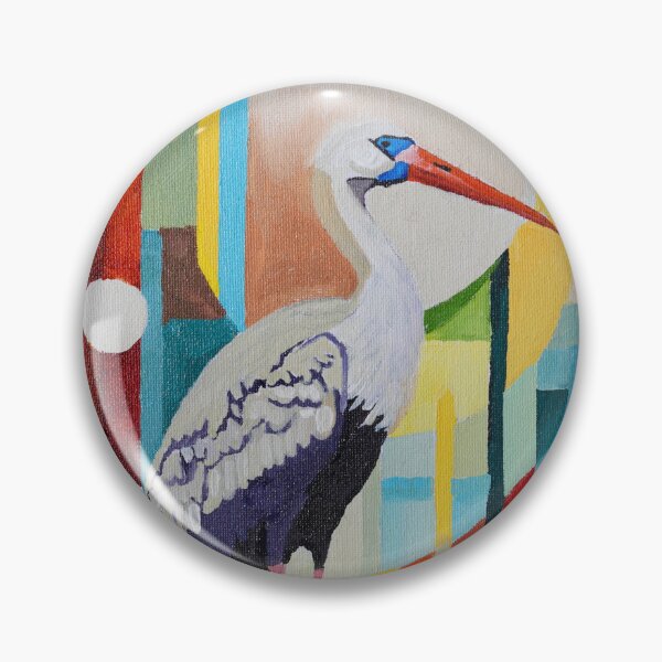 Item preview, Stork  designed and sold by Darcydoesart.