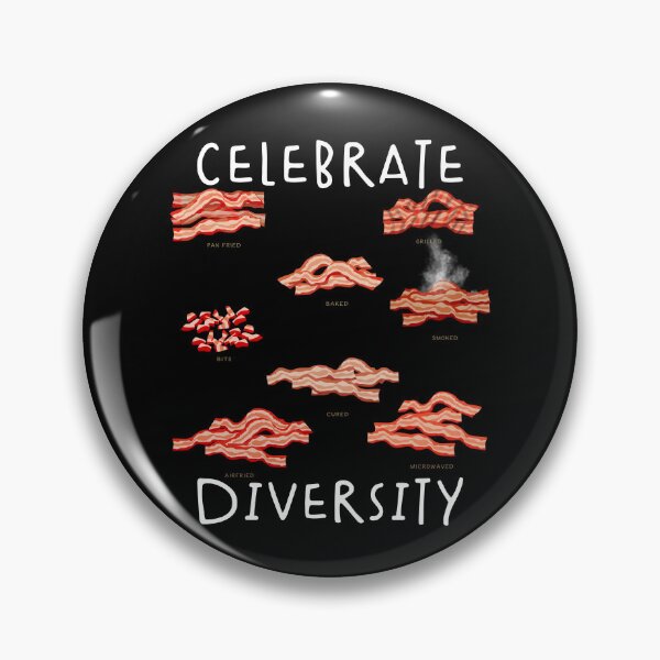 Artikelvorschau, Bacon Feiern Sie Vielfalt Lustige Bacon Lover Bacon Gear entworfen und verkauft von DynamicDesign.