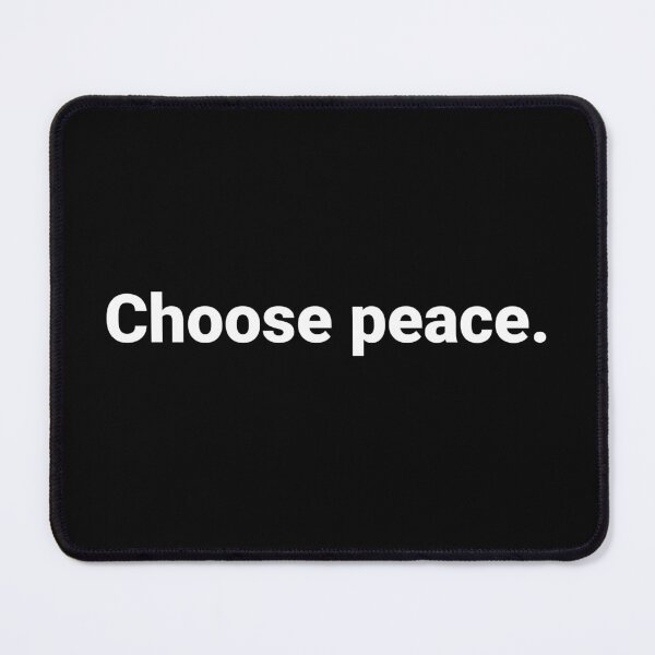 Item preview, Choose peace. designed and sold by Text-based T-Shirts and Gifts.